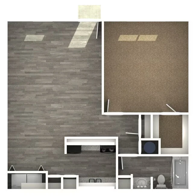 1x1 - 729 1303 floor plan